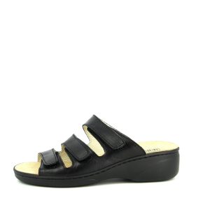 111 NOIR : Mules semelles amovibles