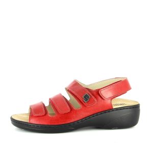 112 ROUGE : Sandales semelles amovibles