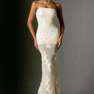 Yasmina Robe Longue - Vanille Dorée