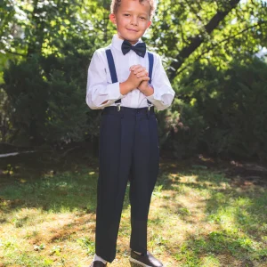 Ensemble 4 pièces pantalon- marine