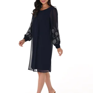 ROBE AVEC DÉTAILS STRASS FRANK LYMAN