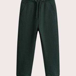 Bas de jogging vert foncé pour garçon