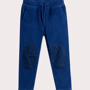 Pantalon velours côtelé bleu roi pour garçon