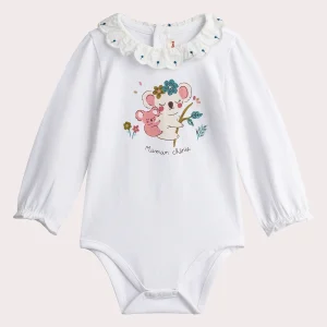 Body à manches longues pour bébé fille