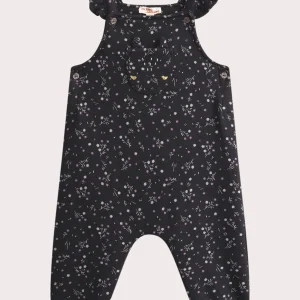 Combinaison longue à motif fleuri pour bébé fille