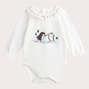 Body à animation hivernale pour bébé fille