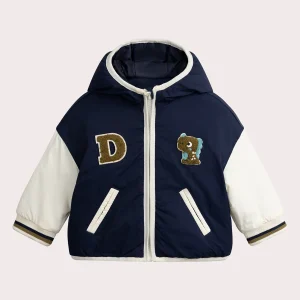 Blouson Teddy à capuche pour bébé garçon