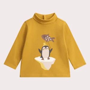 Sous-pull à animation pingouin pour bébé garçon