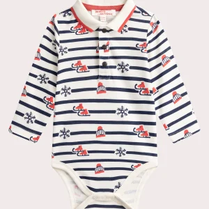 Body à imprimé hivernal pour bébé garçon