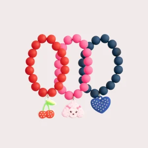 Lot de 3 bracelets pour fille