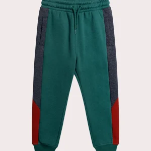 Bas de jogging en molleton colorblock