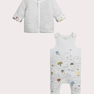 Ensemble naissance gilet et grenouillère