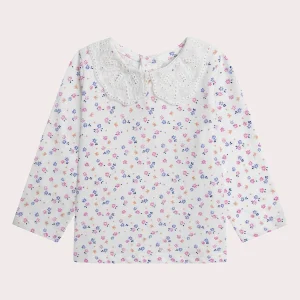 Brassière fleurie pour bébé fille