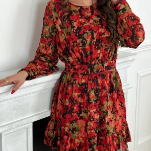 Robe courte à motif : Kelia