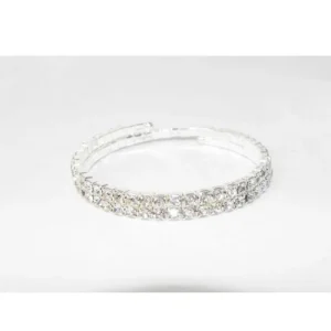 Bracelet Strass en Argent