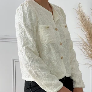 Chemise beige : Kany