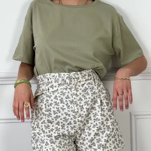 Short beige à motifs : Kylia