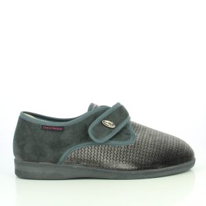 BALMOR GRIS : Chaussons légers et confortables