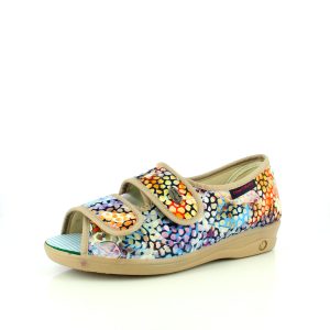 CALIN ORANGÉ : Chausson ouvert, souple et confortable