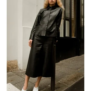 Chemise en cuir Nada