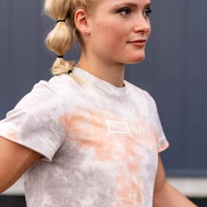 Crop Top Tie & Dye “Sunny Island”