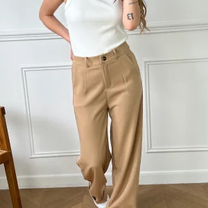 Pantalon camel : Theo