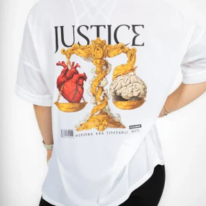 Top Oversize mesh Justice