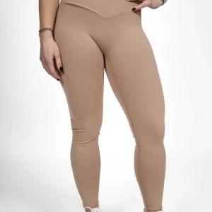Legging cross warm taupe