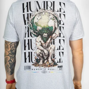 Tshirt homme White fleck “Humble”