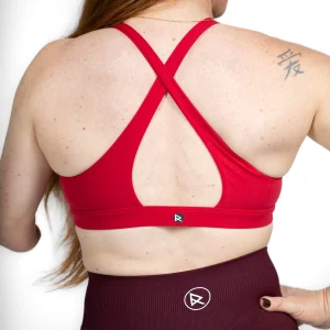 Brassière X Dark red