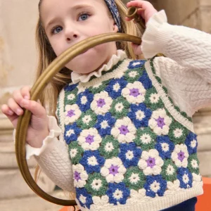 Top en crochet Rynia