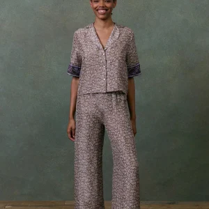 Haut De Pyjama En Soie Loulou