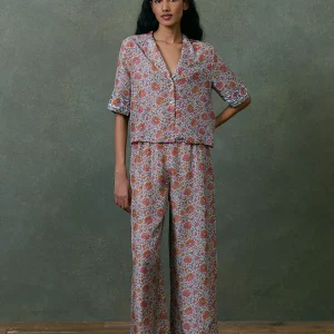 Haut De Pyjama En Soie Loulou