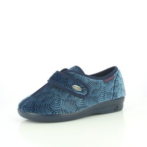 LUCIE ELASTIQUE VERSO INDIGO : Des chaussons bonnes vibrations