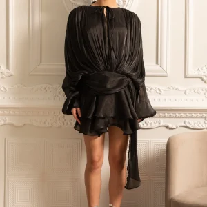 Cassiopée Robe Courte - Noir