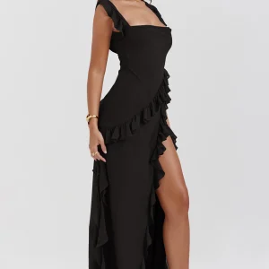 Amira Robe Longue – Noir