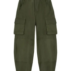 Pantalon en cuir Cargo