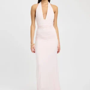 Elenya Robe Longue - Rose Opaline