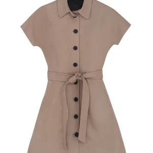 Robe en cuir Mathilda