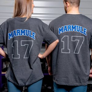 T-shirt/Crop/Tank Oversize chiné “N°17”