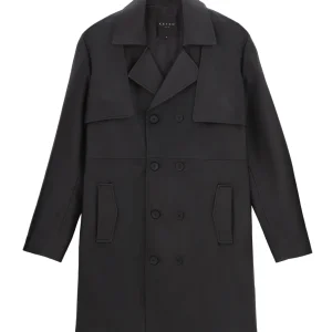 Le trench en cuir pour homme