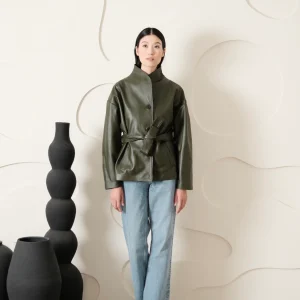 Veste en cuir Layla