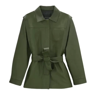 Veste en cuir Shancai