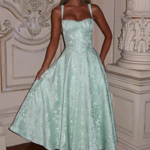 Amity Robe Mi-Longue - Menthe