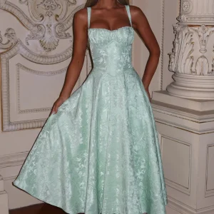 Amity Robe Mi-Longue - Menthe