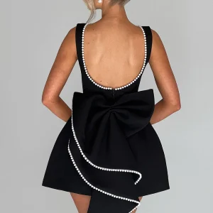 Carrie Robe Courte - Noir