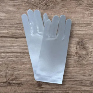 Gants Satinés Blancs