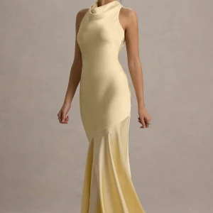 Ophélia Robe Longue - Citron