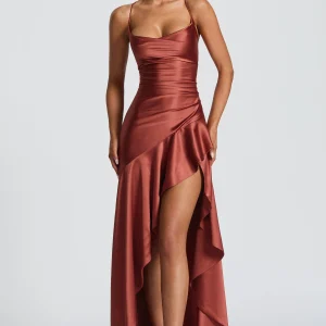 Samira Robe Longue - Rouille