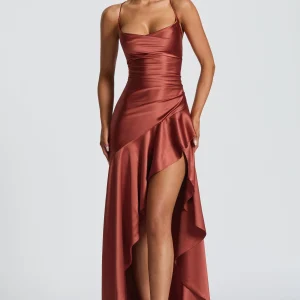 Samira Robe Longue - Rouille